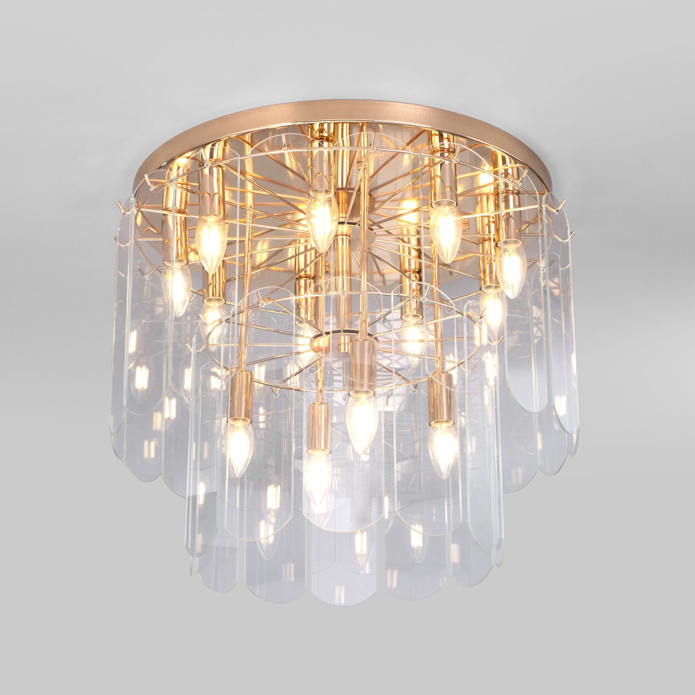 Eurosvet Потолочный светильник Claire 60170 золото 