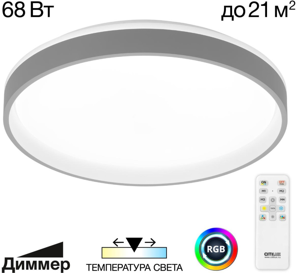 Citilux Потолочный светильник Enzo CL753453G 