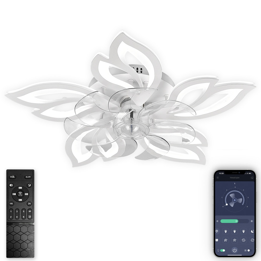 Natali Kovaltseva Потолочная люстра Ledfan LED LAMPS 81488 