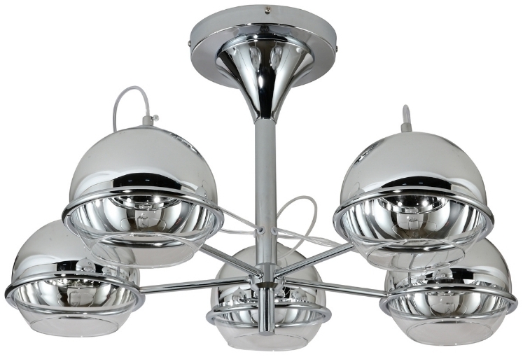 Lumina Deco Потолочная люстра  LDC 1029-5 CHR 
