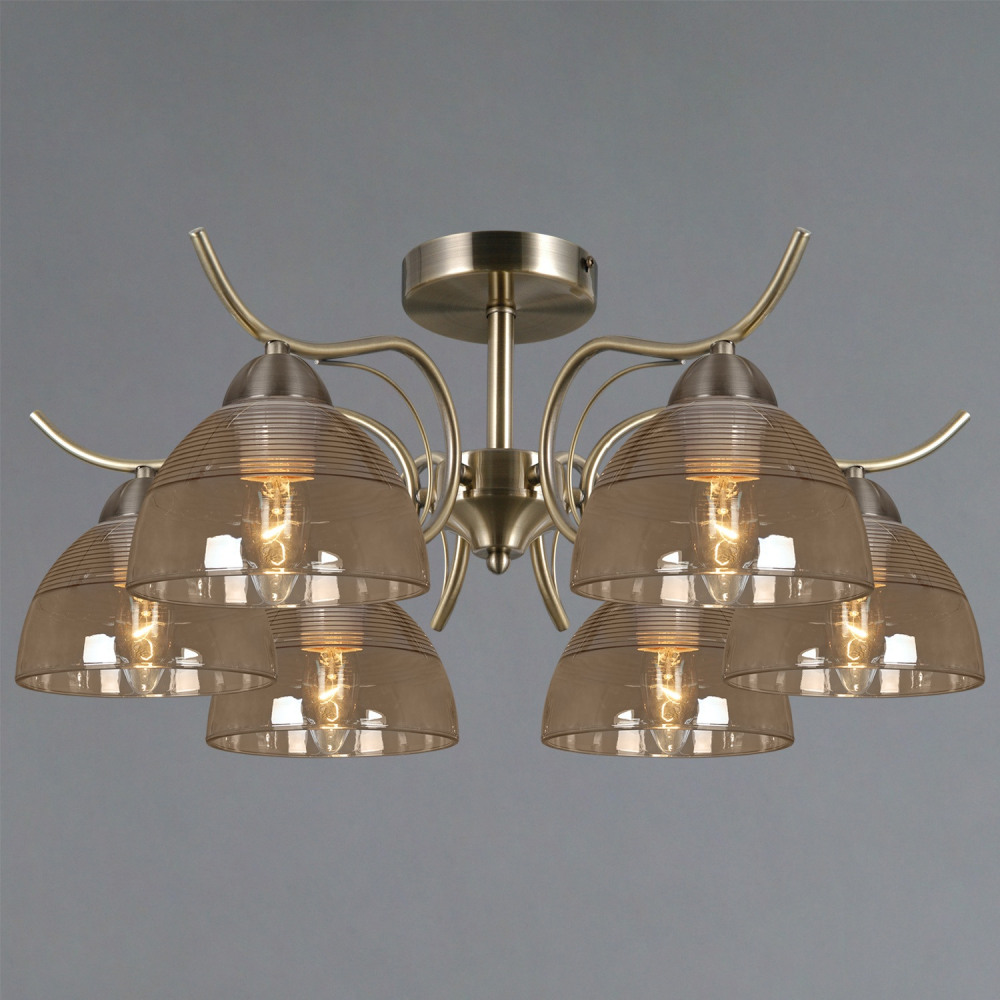 ILLUMICO Потолочная люстра  IL0733-6CSQ-25 AB AREZZO 