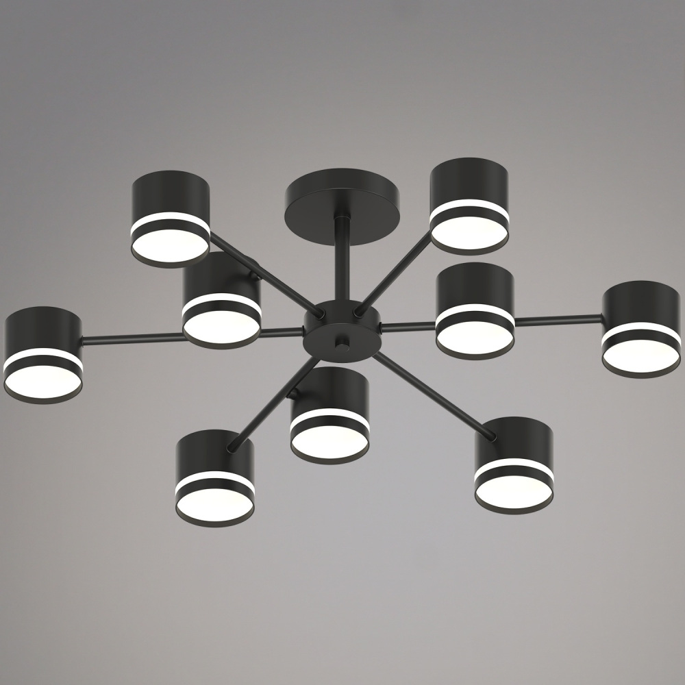 Reluce Потолочная люстра  89730-0.3-09 GX53 BK 