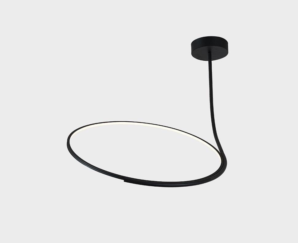 Italline Потолочная люстра  IT013-6025 black 3000K 