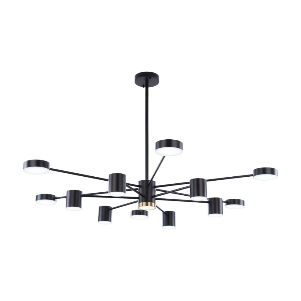 APL LED Потолочная люстра Ferrara 3307.6293-12 Black 