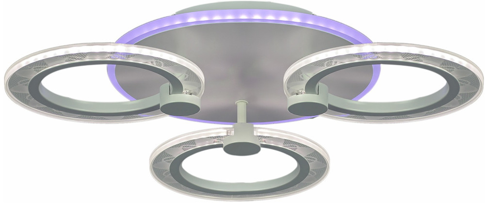 Reluce Потолочная люстра  20309-0.3-3+1 WT 57W 