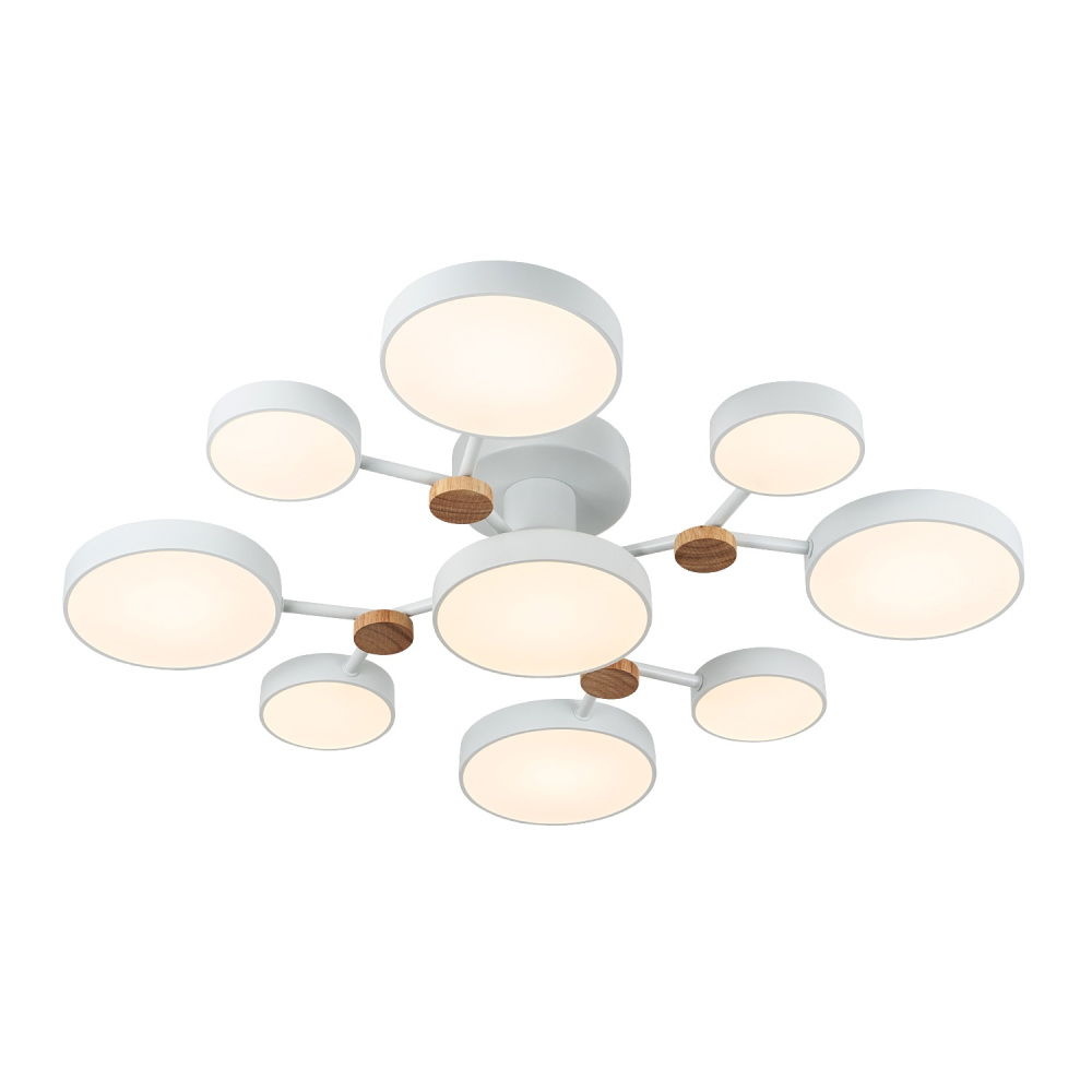 LED4U Потолочная люстра LED4U L3201-780 WT 