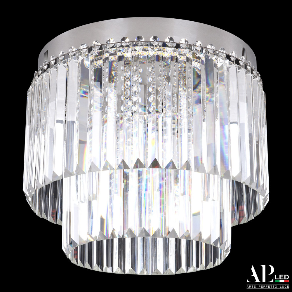 APL LED Потолочная люстра Sicilia SH09.40.C.Ni.4000.PK 