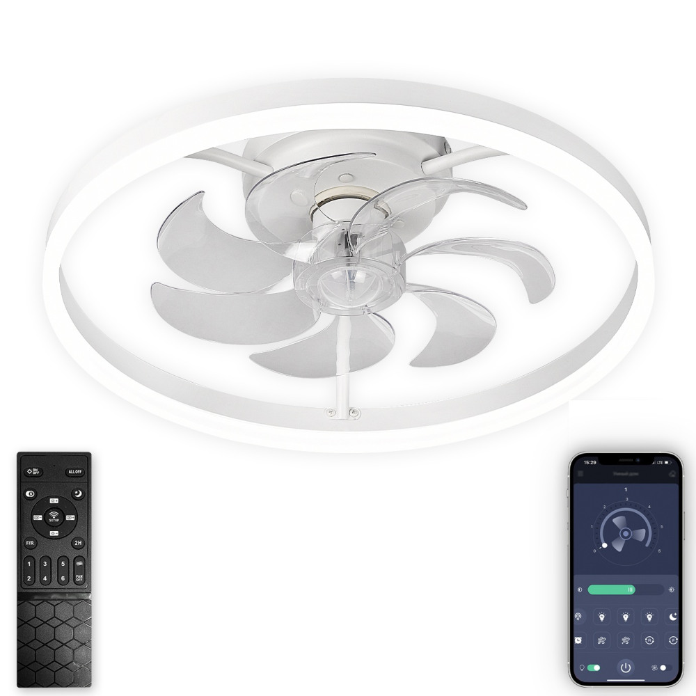 Natali Kovaltseva Потолочная люстра Ledfan LED LAMPS 81489 