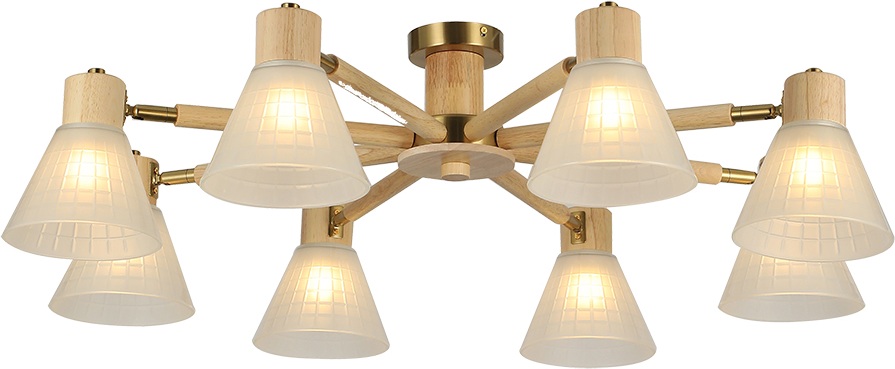 Arte Lamp Потолочная люстра Meleph A4096PL-8BR 