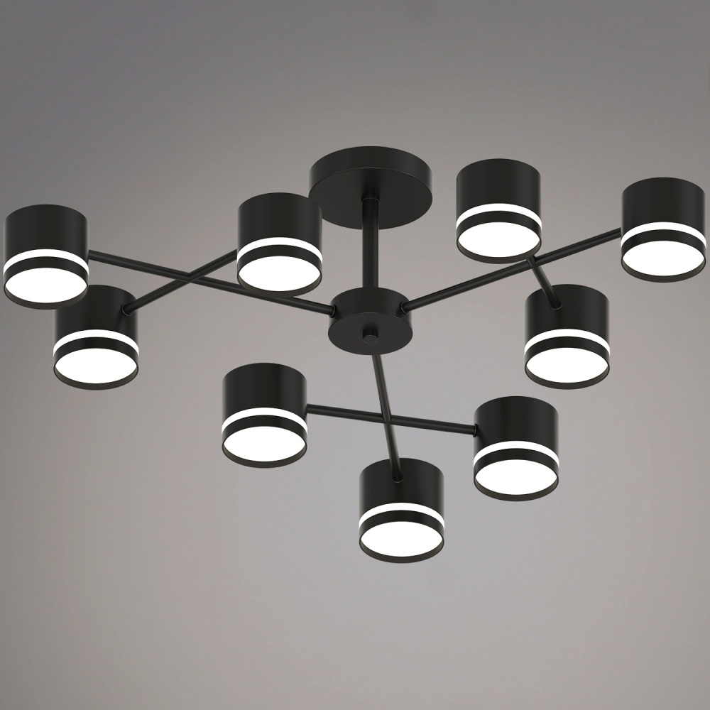 Reluce Потолочная люстра  96730-0.3-09 GX53 BK 