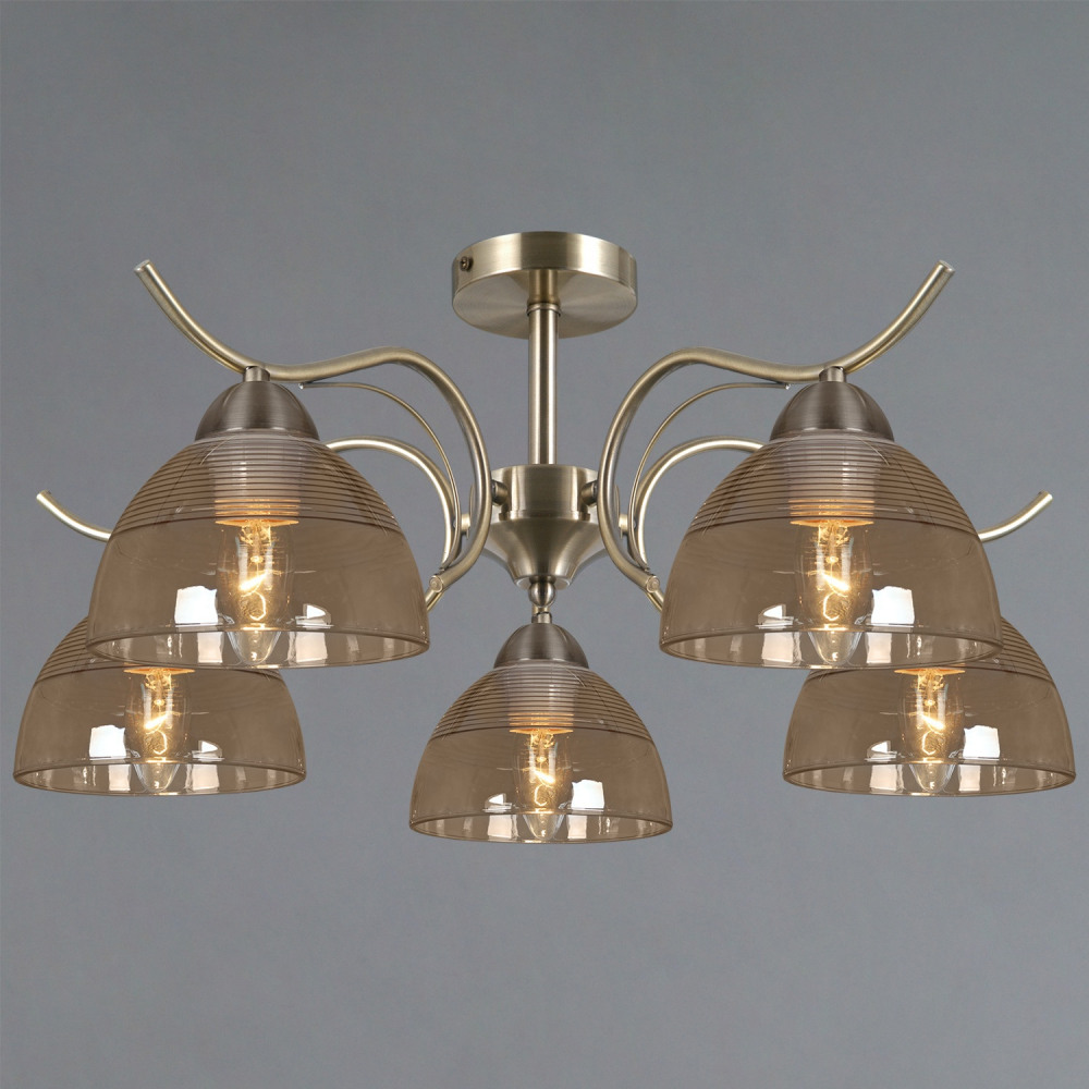 ILLUMICO Потолочная люстра  IL0733-5CSQ-25 AB AREZZO 