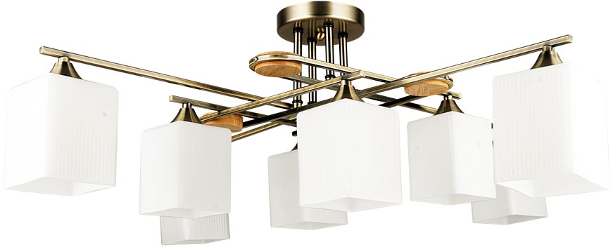 Arte Lamp Потолочная люстра Largo A4497PL-8AB 