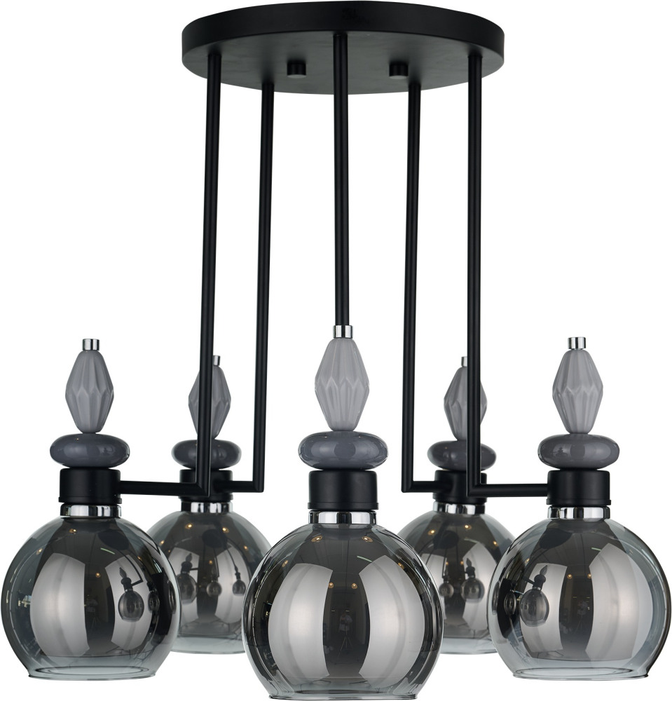 33 Идеи Потолочная люстра  CHN903.05.CH17.BL-S12GR 