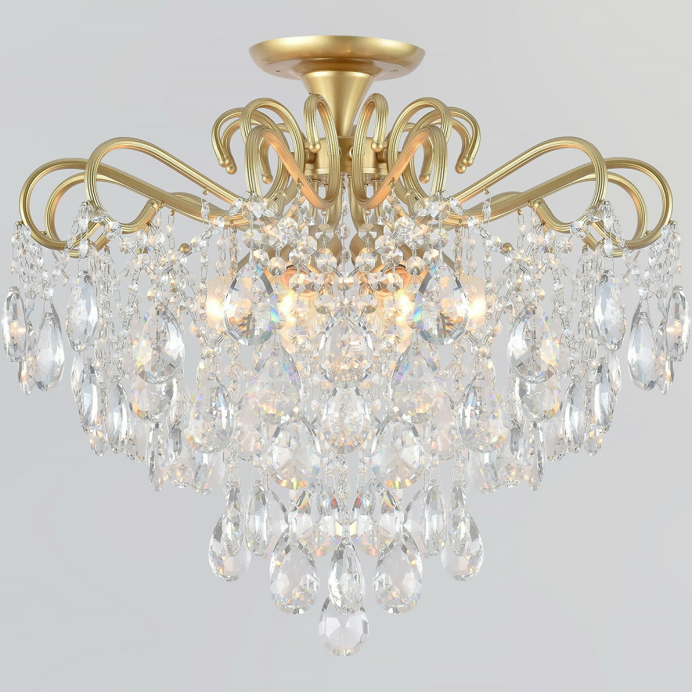 Reluce Потолочная люстра  04066-0.3-06 MATT GOLD+CR 