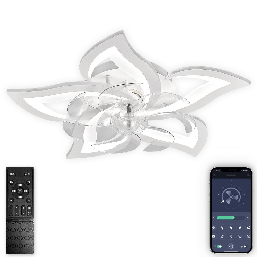 Natali Kovaltseva Потолочная люстра Ledfan LED LAMPS 81487 