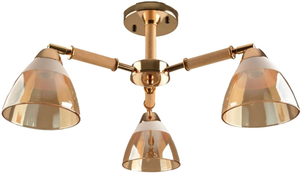 Imex Потолочная люстра  MD.8315-3-S-FGD+WOOD 