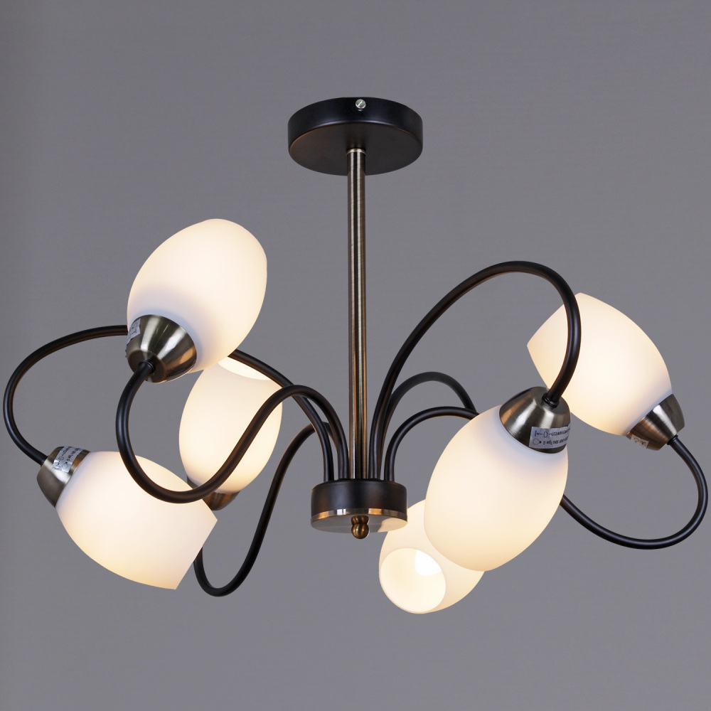 Reluce Потолочная люстра  01270-0.3-06B BK+AB 