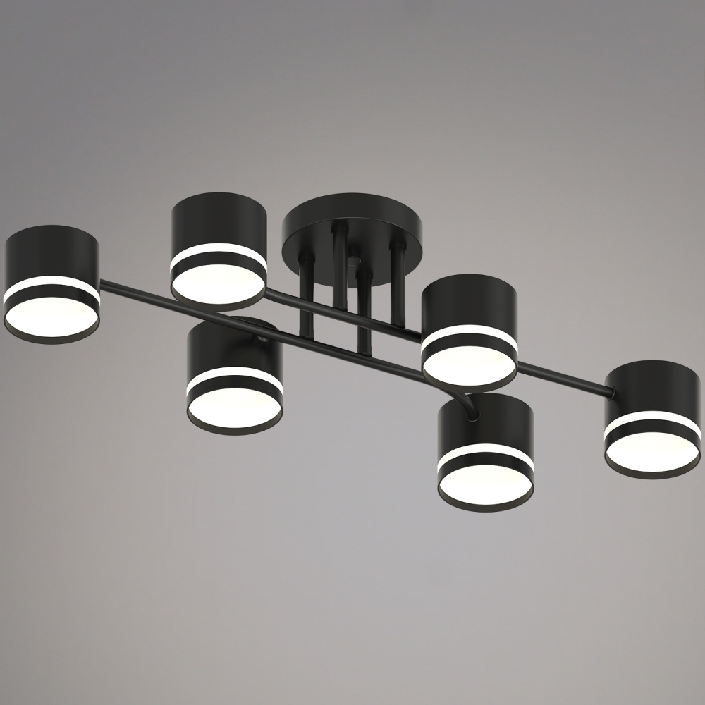 Reluce Потолочная люстра  77730-0.3-06 GX53 BK 