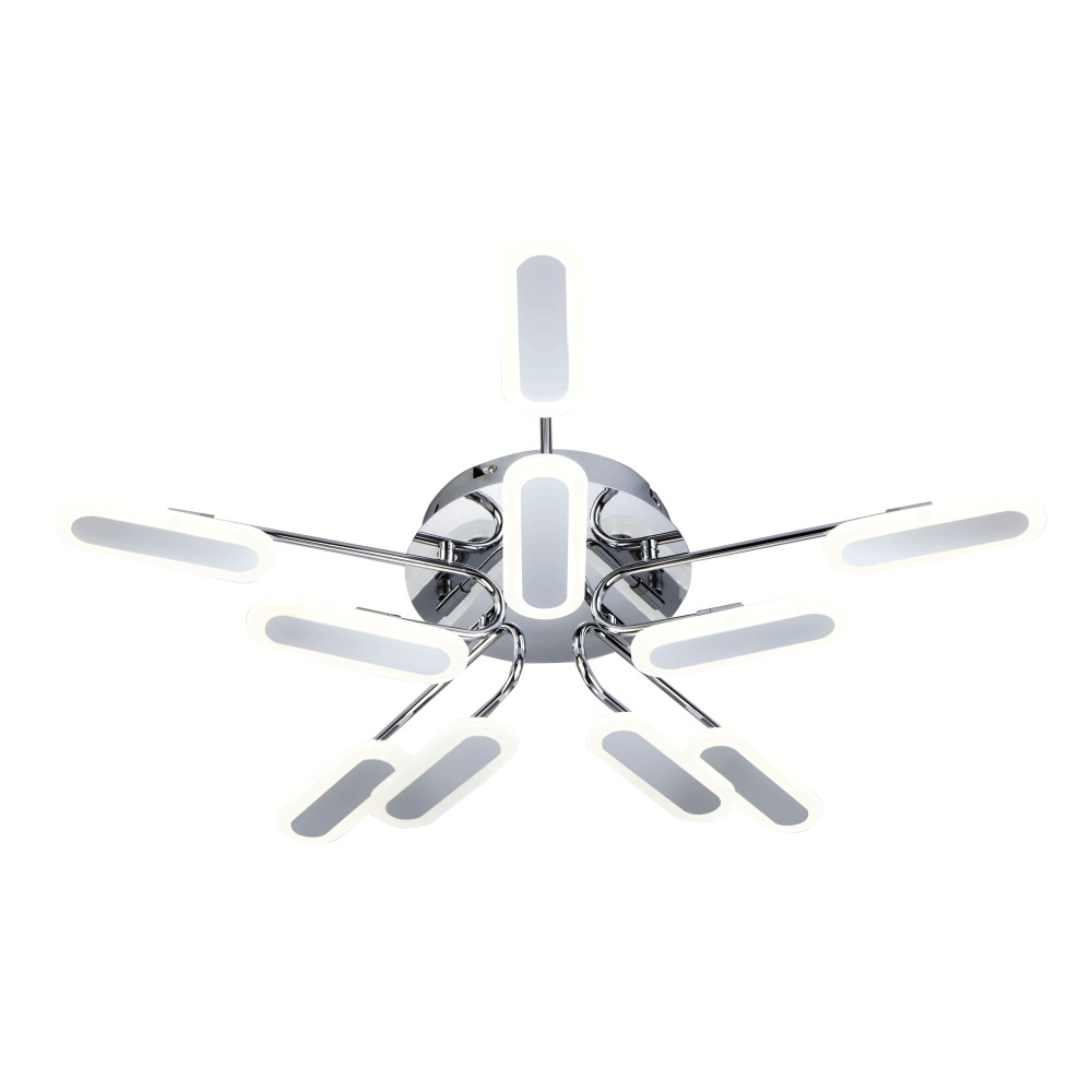 Eurosvet Потолочная люстра Osaka 90148/10 хром 