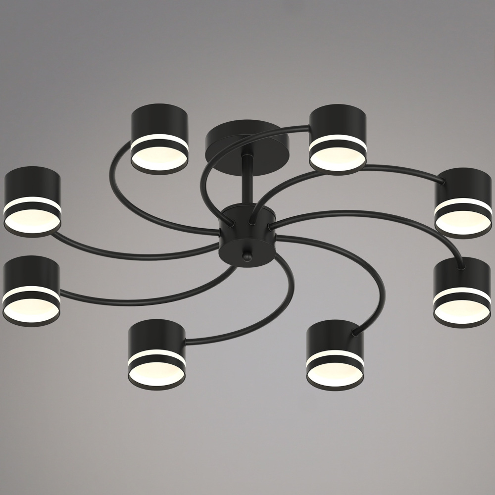 Reluce Потолочная люстра  26730-0.3-08 GX53 BK 