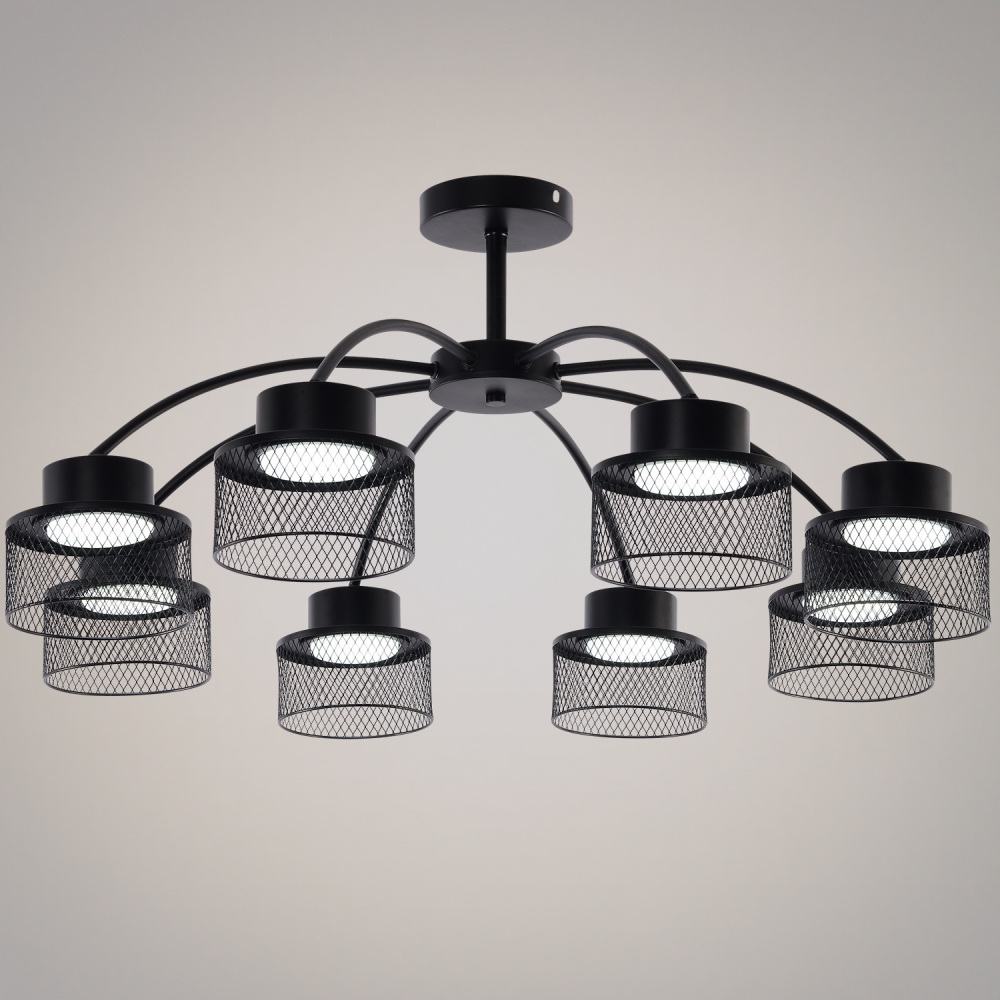 Reluce Потолочная люстра  68010-0.3-08 BK 