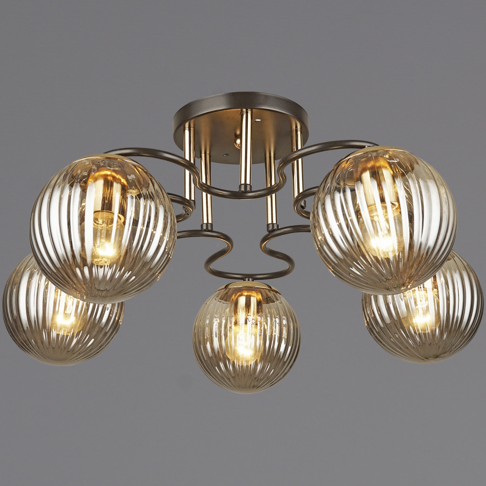 Reluce Потолочная люстра  04204-0.3-05 COFFEE+FGD 