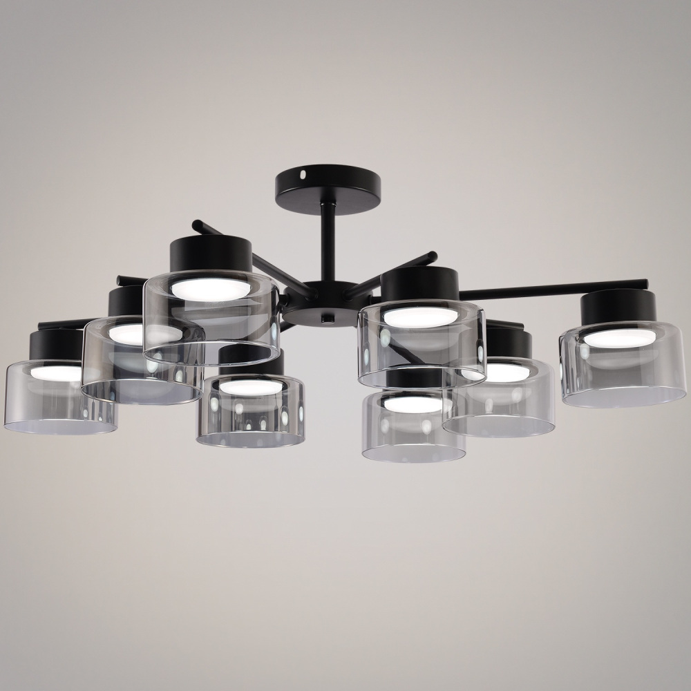 Reluce Потолочная люстра  47010-0.3-08 BK 