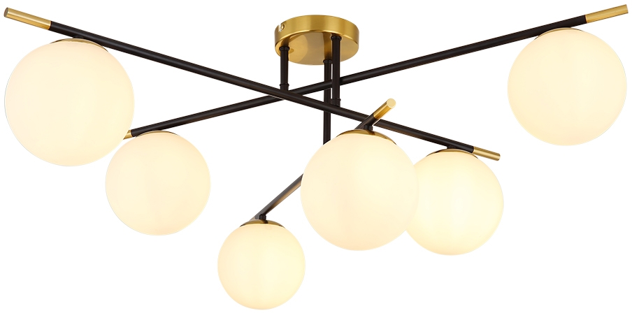 Arte Lamp Потолочная люстра Alcor A2224PL-6BK 