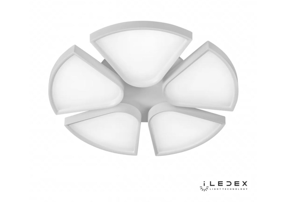 iLedex Потолочная люстра Bling FS-022-X5 120W WH 