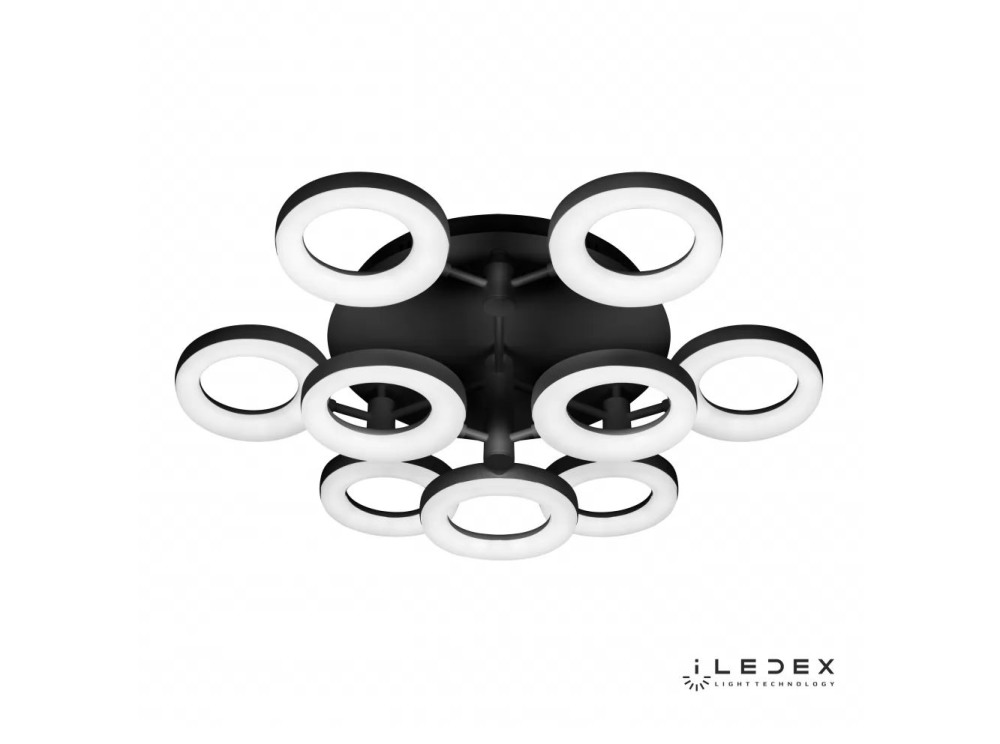 iLedex Потолочная люстра Jomo FS-014-X9 108W BK 