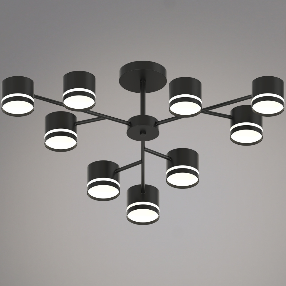 Reluce Потолочная люстра  97730-0.3-09 GX53 BK 