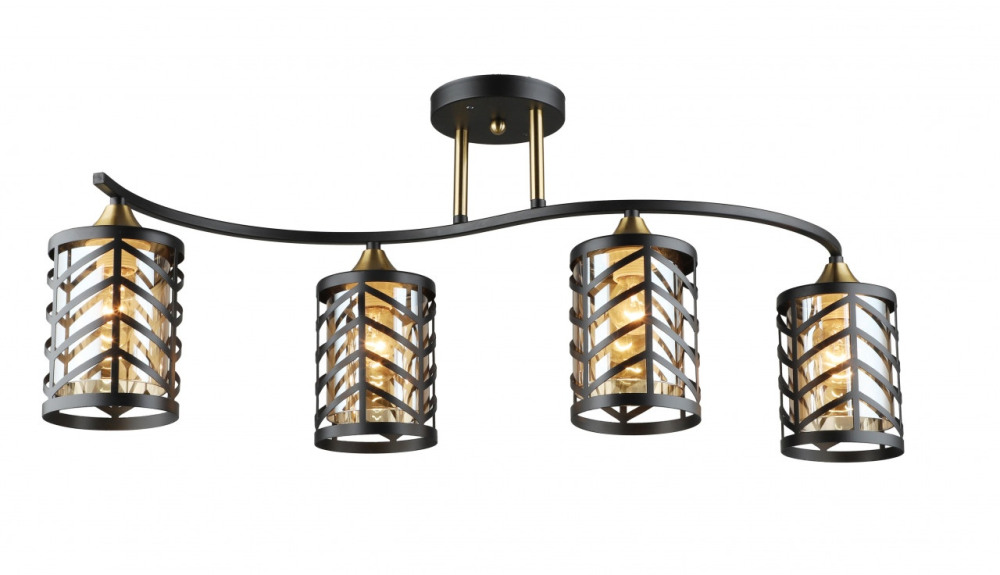 Потолочная люстра  MD.5943-4-S-BK+COP 