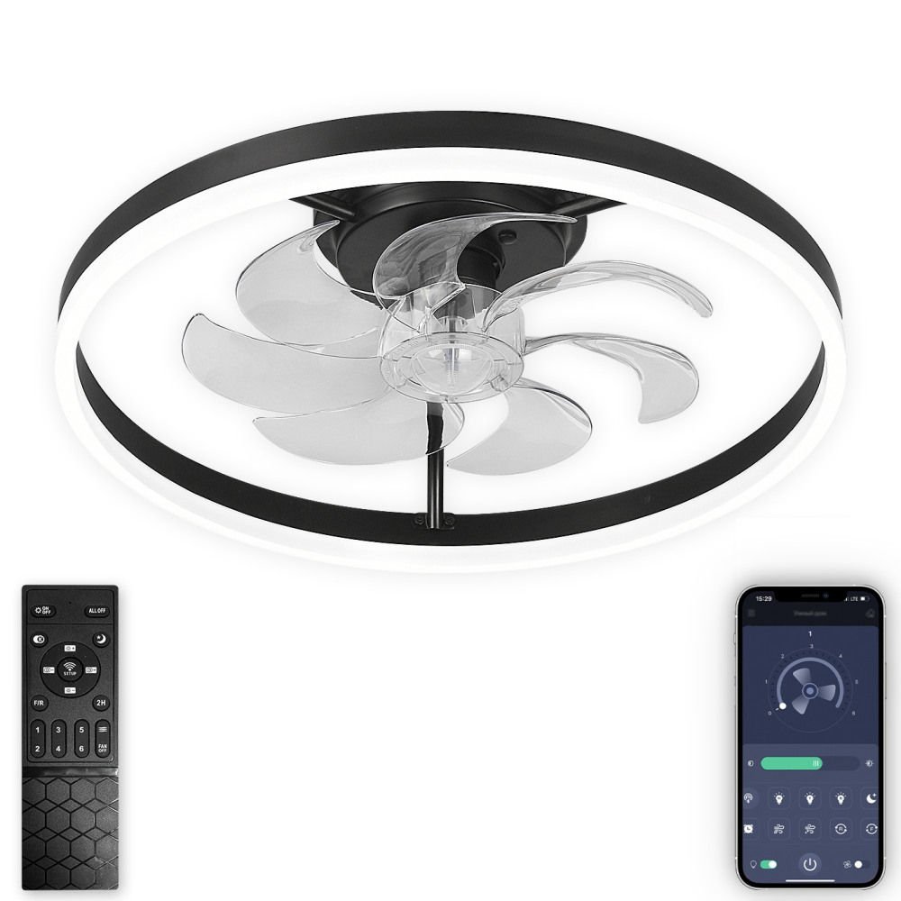 Natali Kovaltseva Потолочная люстра Ledfan LED LAMPS 81490 