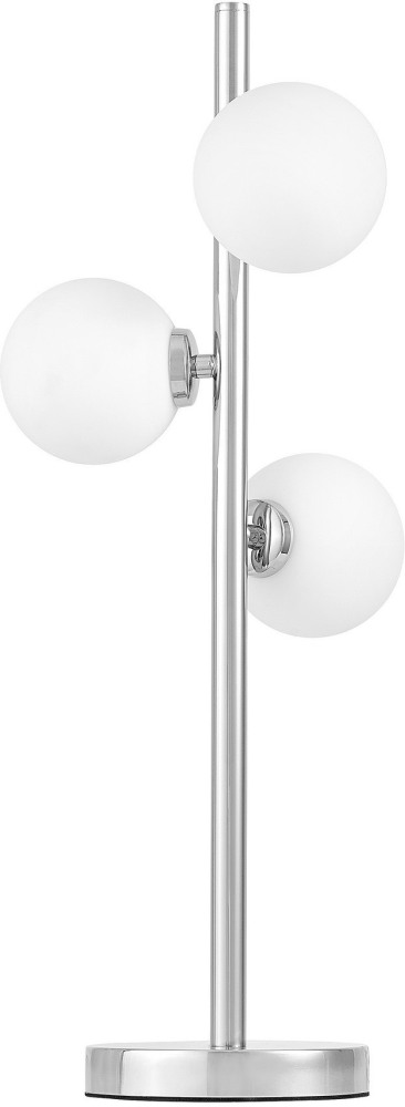 Lumina Deco Интерьерная настольная лампа Marsiada LDT 6033-3 CHR 