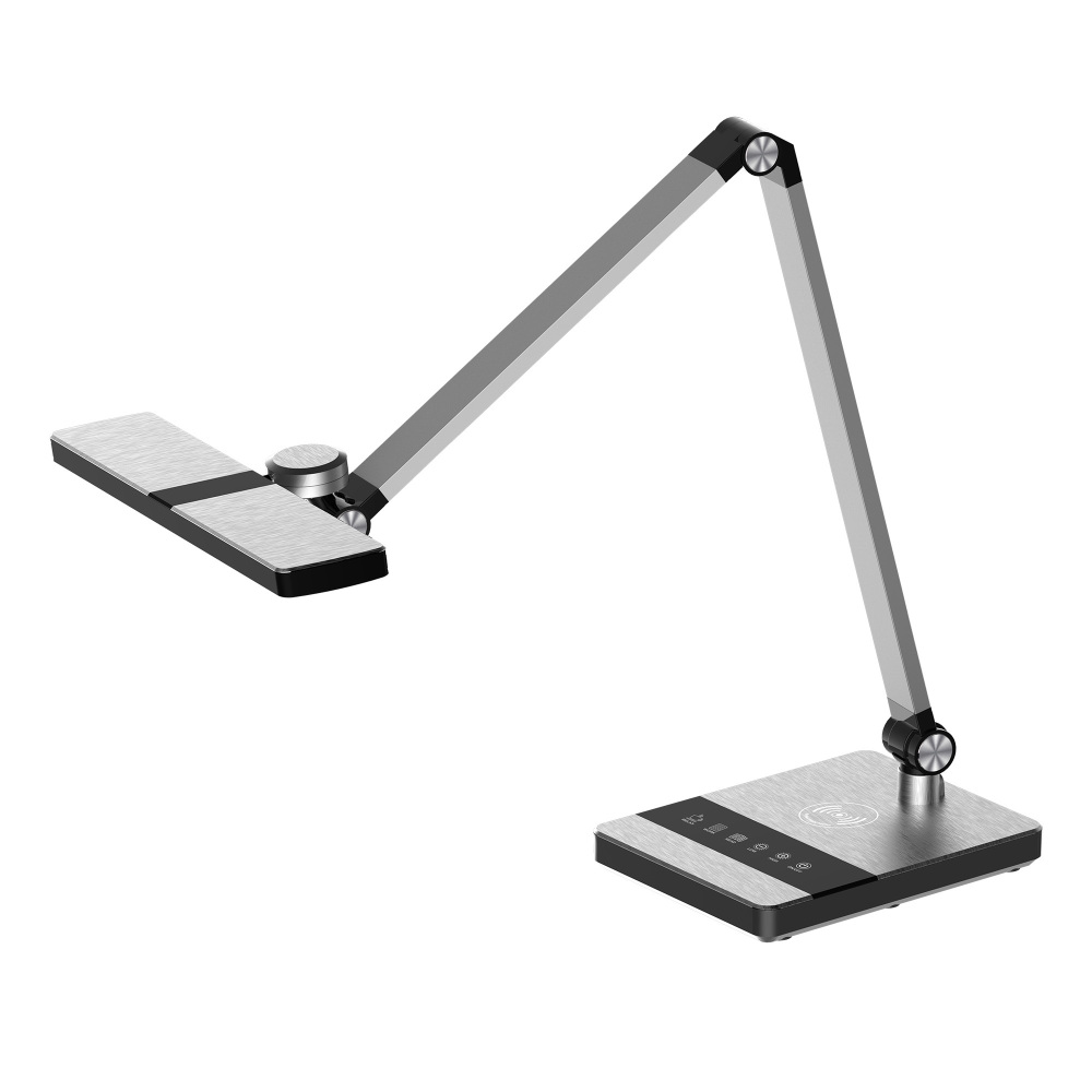 Uniel Офисная настольная лампа ULM ULM-D110 15W/3000-6500K/DIM SILVER 