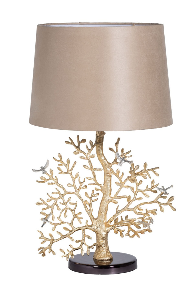 Garda Decor Интерьерная настольная лампа Дерево 69-818021 