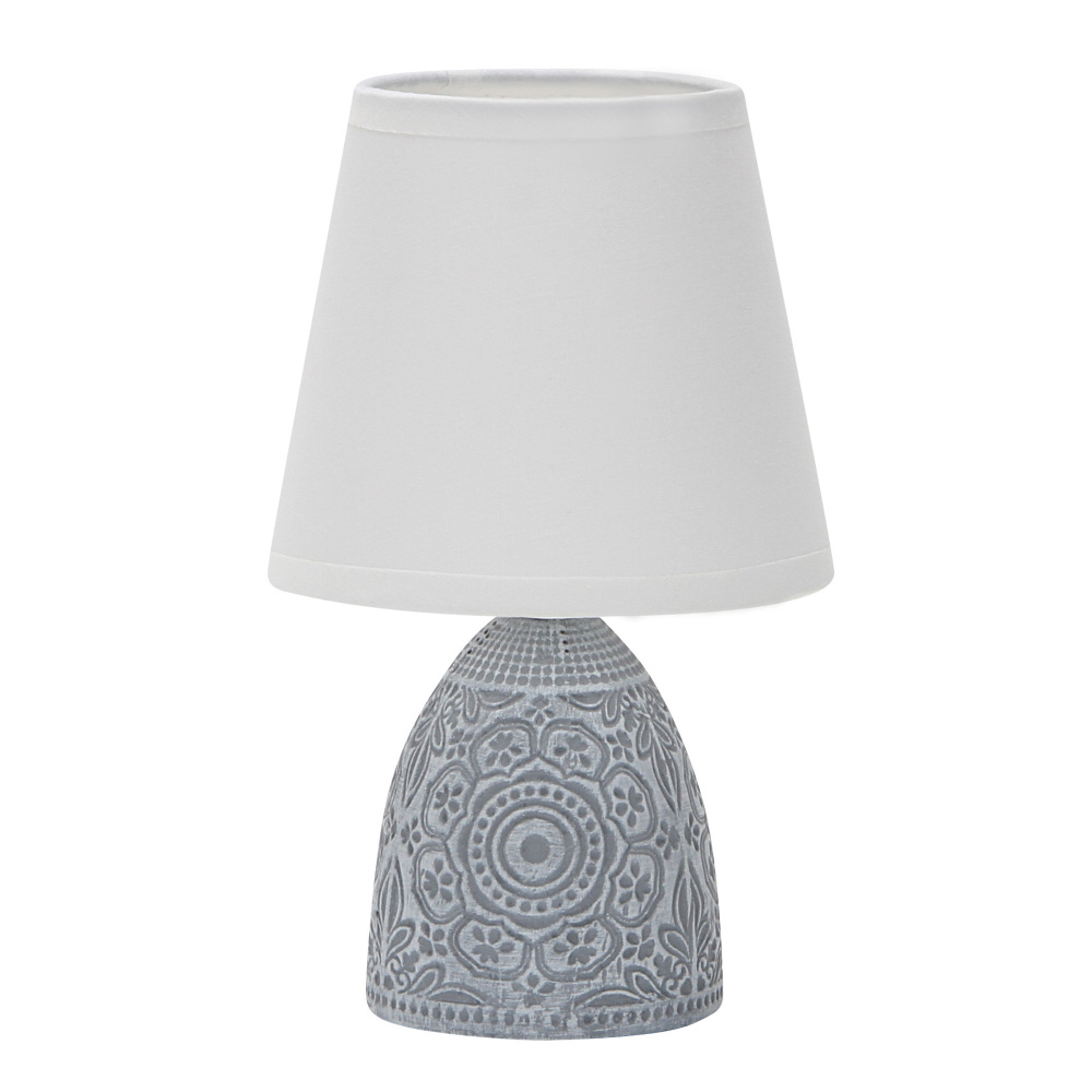 Uniel Интерьерная настольная лампа  UML-B301 E14 DARK GREY 