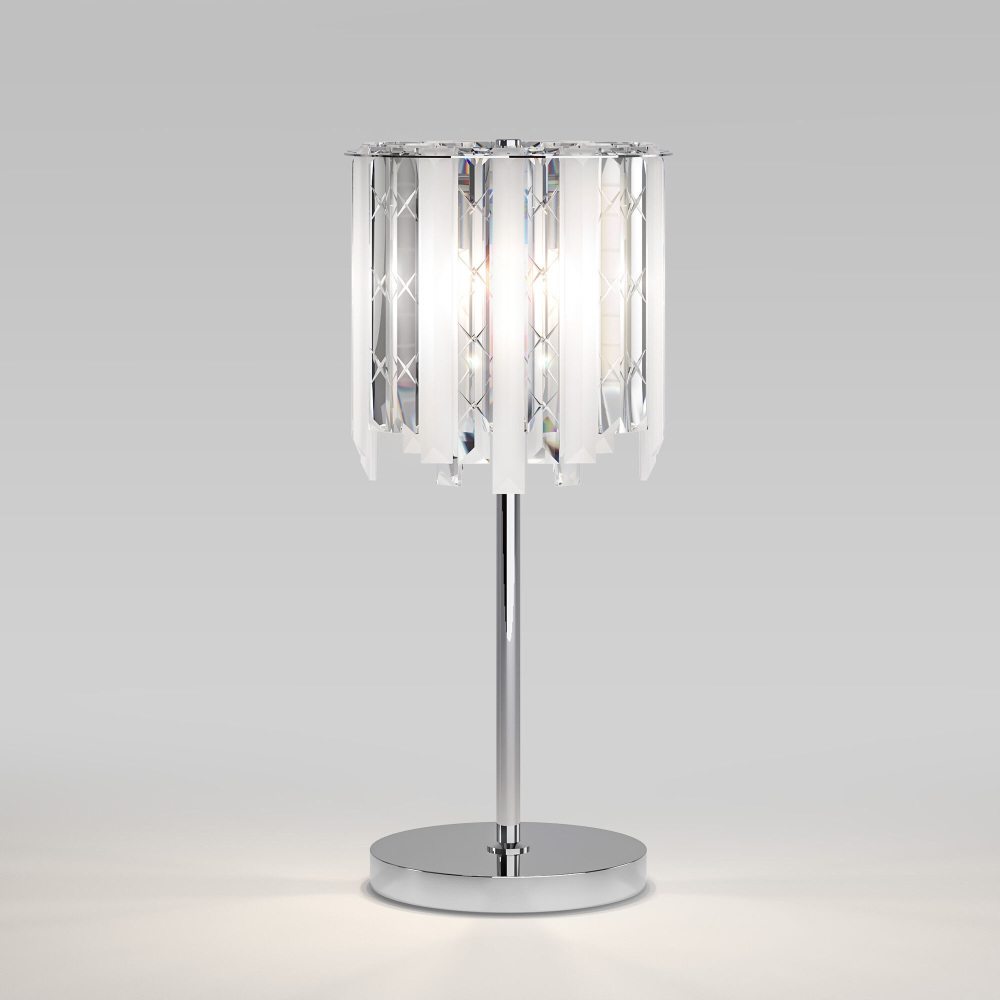 Eurosvet Интерьерная настольная лампа Radiance 108011 хром 