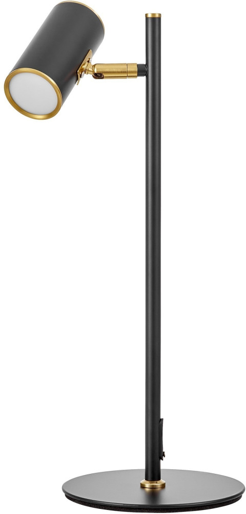 Lumina Deco Интерьерная настольная лампа Mirra LDT 7731-1 BK+MD 