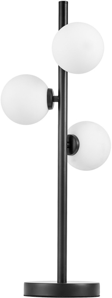 Lumina Deco Интерьерная настольная лампа Marsiada LDT 6033-3 BK 