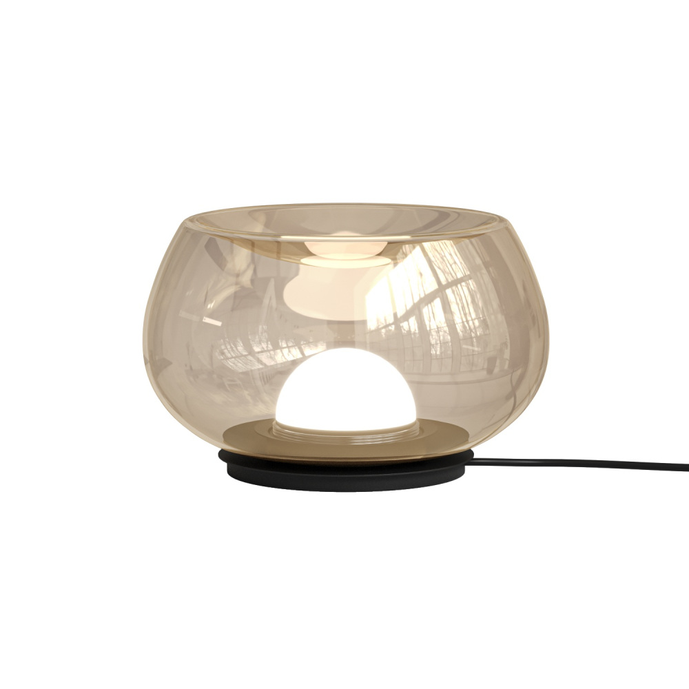 Denkirs Интерьерная настольная лампа FLOA DK6747-BK+AM 