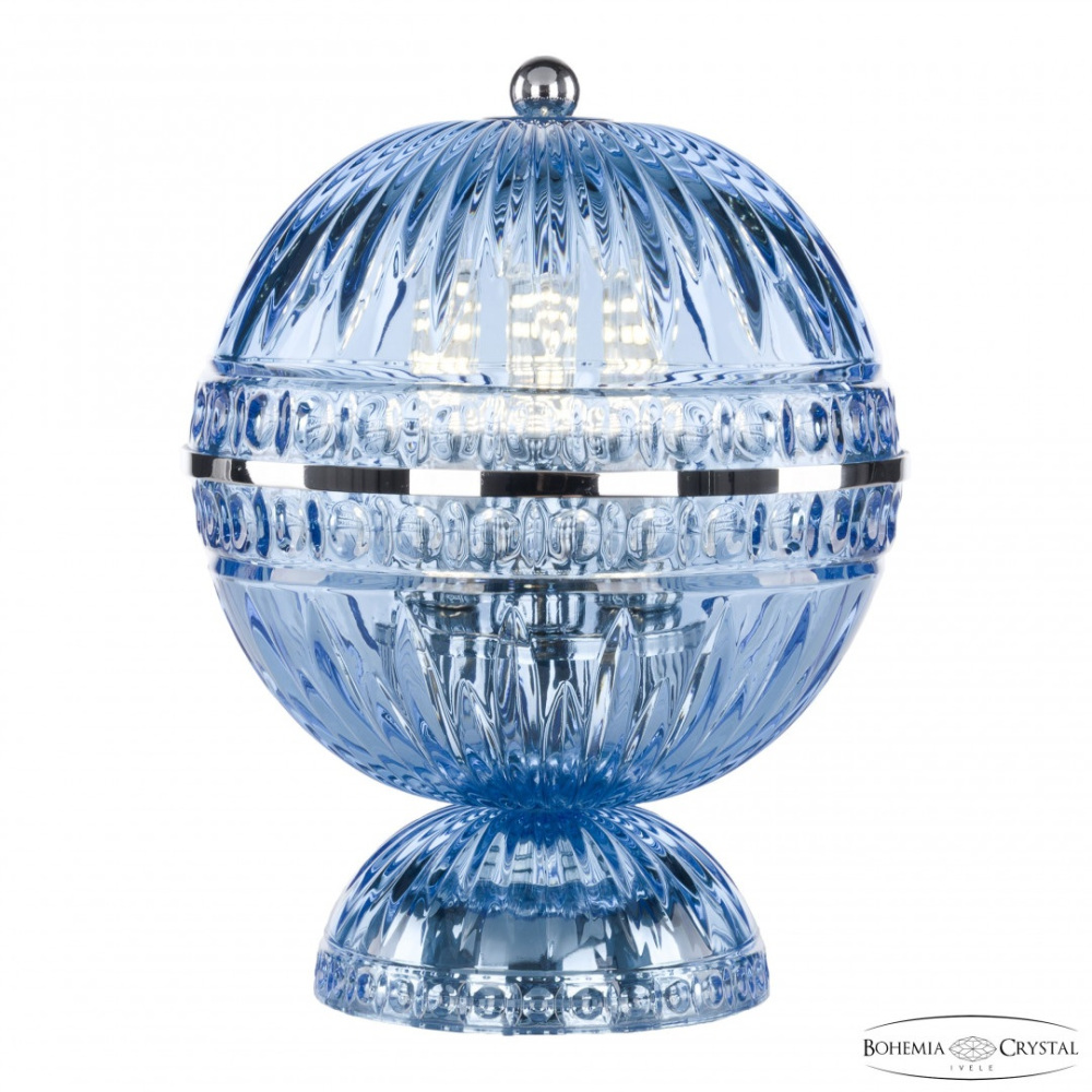 Bohemia Интерьерная настольная лампа 5480 5480L/17 Ni Aquamarine/M-1G 