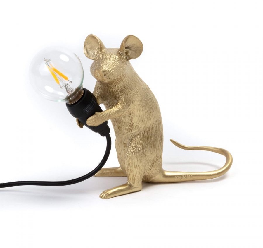Seletti Интерьерная настольная лампа Mouse Lamp 15231 