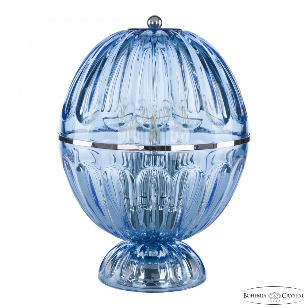 Bohemia Интерьерная настольная лампа 5480 5480L/22 Ni Aquamarine/M-1H 