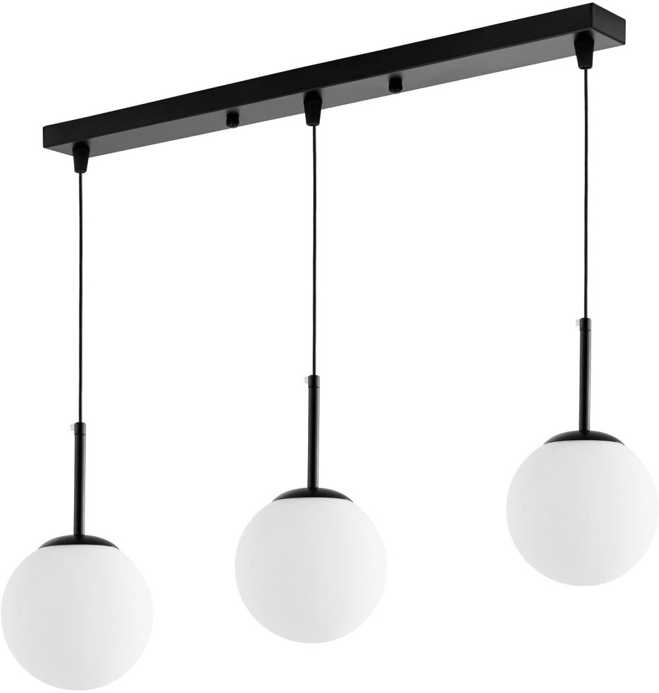 Lumina Deco Подвесной светильник Fredica LDP 6030-3-PR BK 