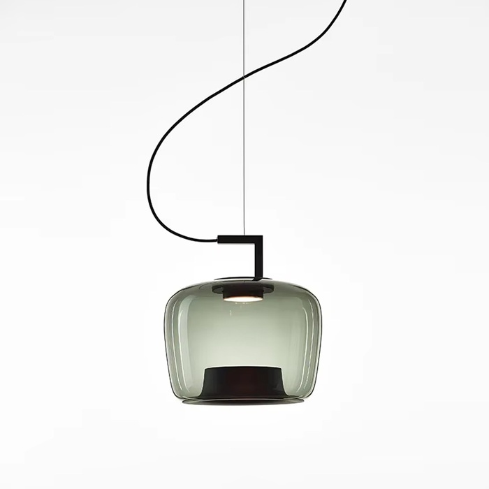 DeLight Collection Подвесной светильник 8871 8871P/B L black/light green 