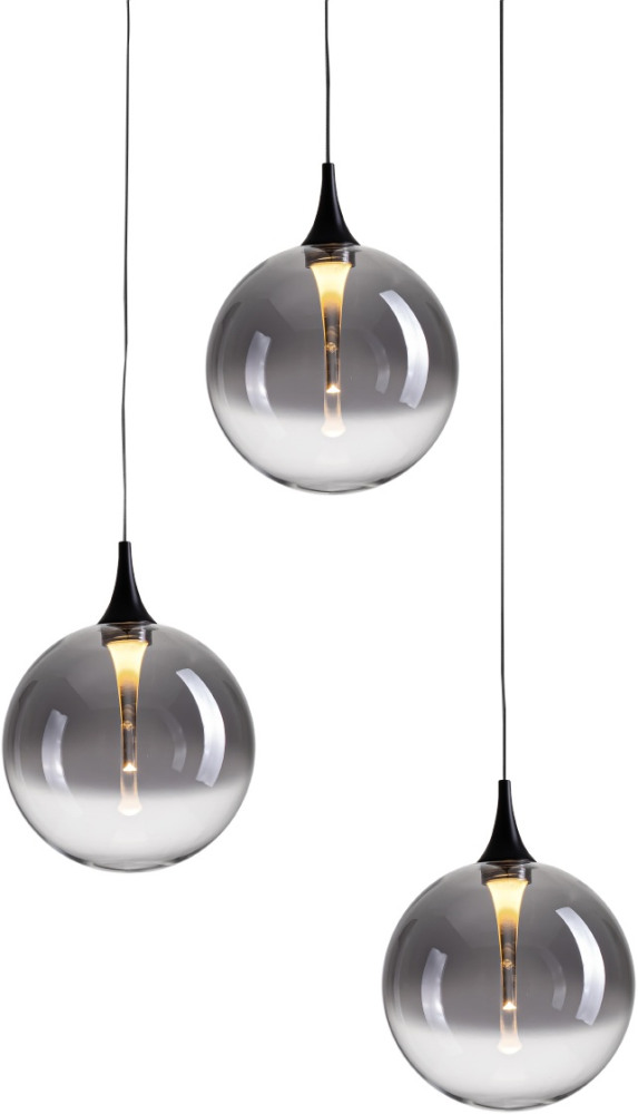 DeLight Collection Подвесной светильник MD23001045 MD23001045H-3A black/smoky 