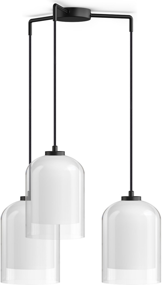 33 Идеи Подвесной светильник  PND.113.03.17.007.BL-S.26.TR-S.27.WH 