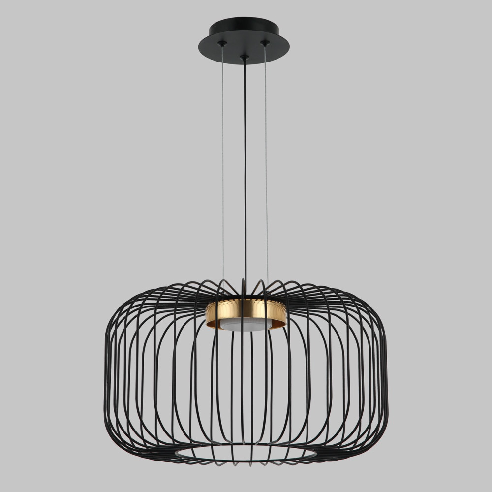 Imex Подвесной светильник  MD.23105-1-P-BK+BR 