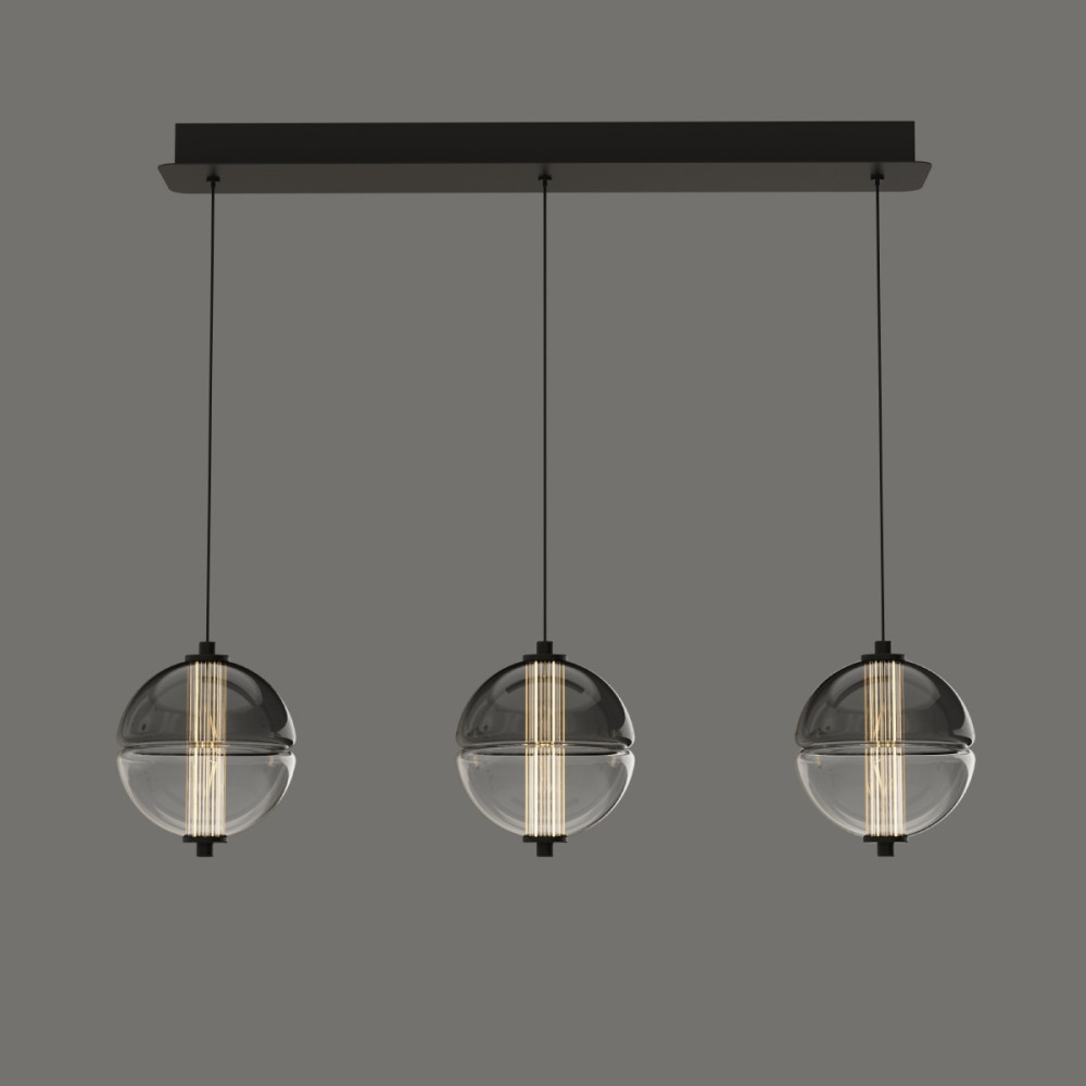 DeLight Collection Подвесной светильник MD24022079 MD24022079-3B black/smoky 